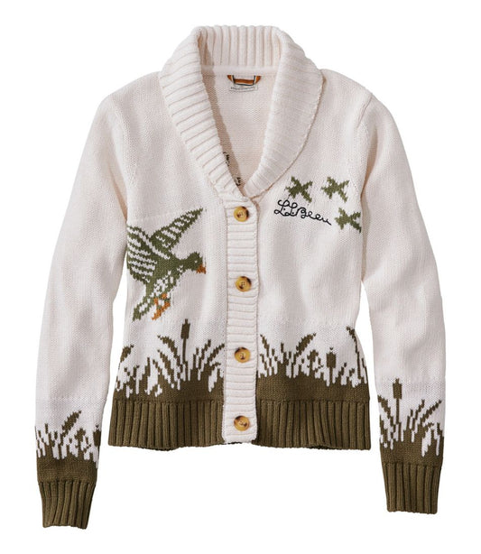 Women's Signature Original Cotton Sweater, Shawl Cardigan Novelty | L.L.Bean US