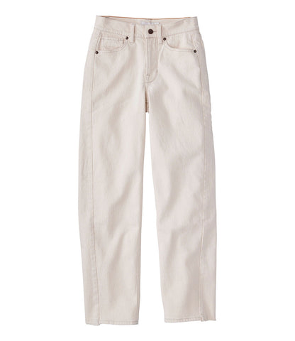 Women's Signature 1912 Premium Jeans, High-Rise Barrel Ankle | L.L.Bean outlet