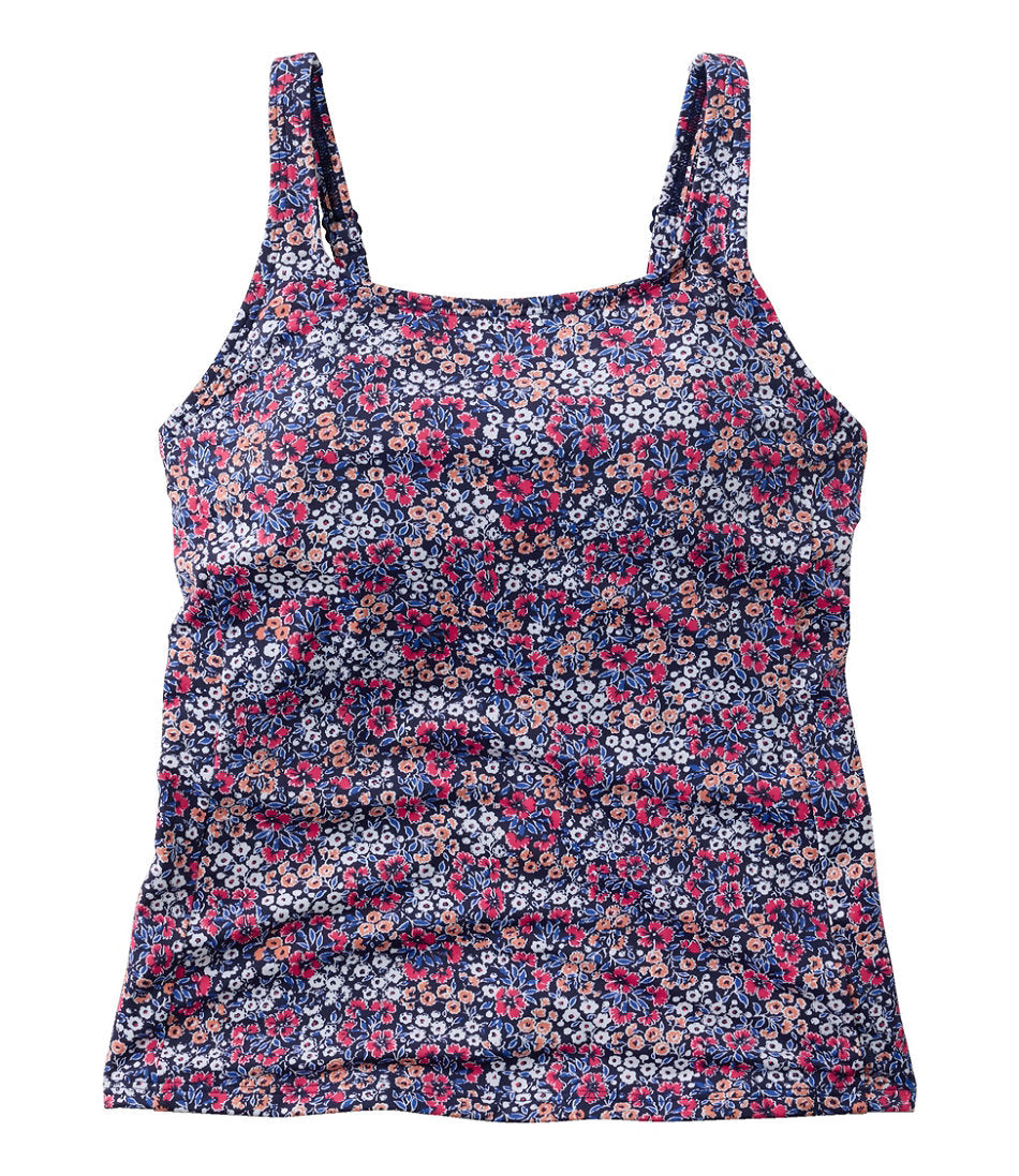 Women's Coastal Essential Scoop Tankini Top, Print | L.L.Bean for sale