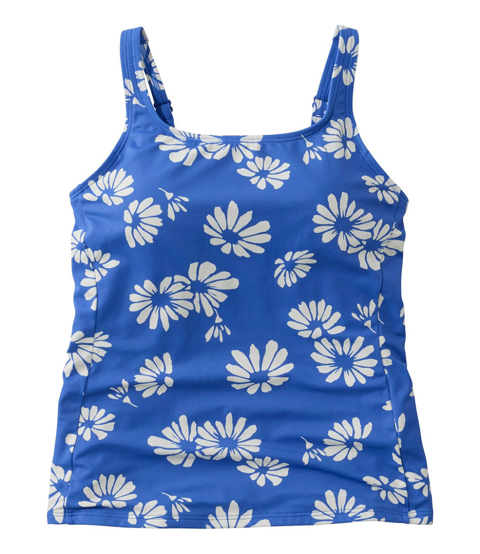 Women's Coastal Essential Scoop Tankini Top, Print | L.L.Bean for sale