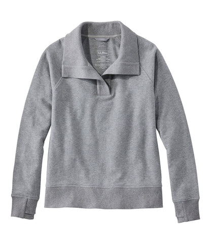 Women's Bean's Cozy Splitneck Pullover Sweatshirt | L.L.Bean for sale