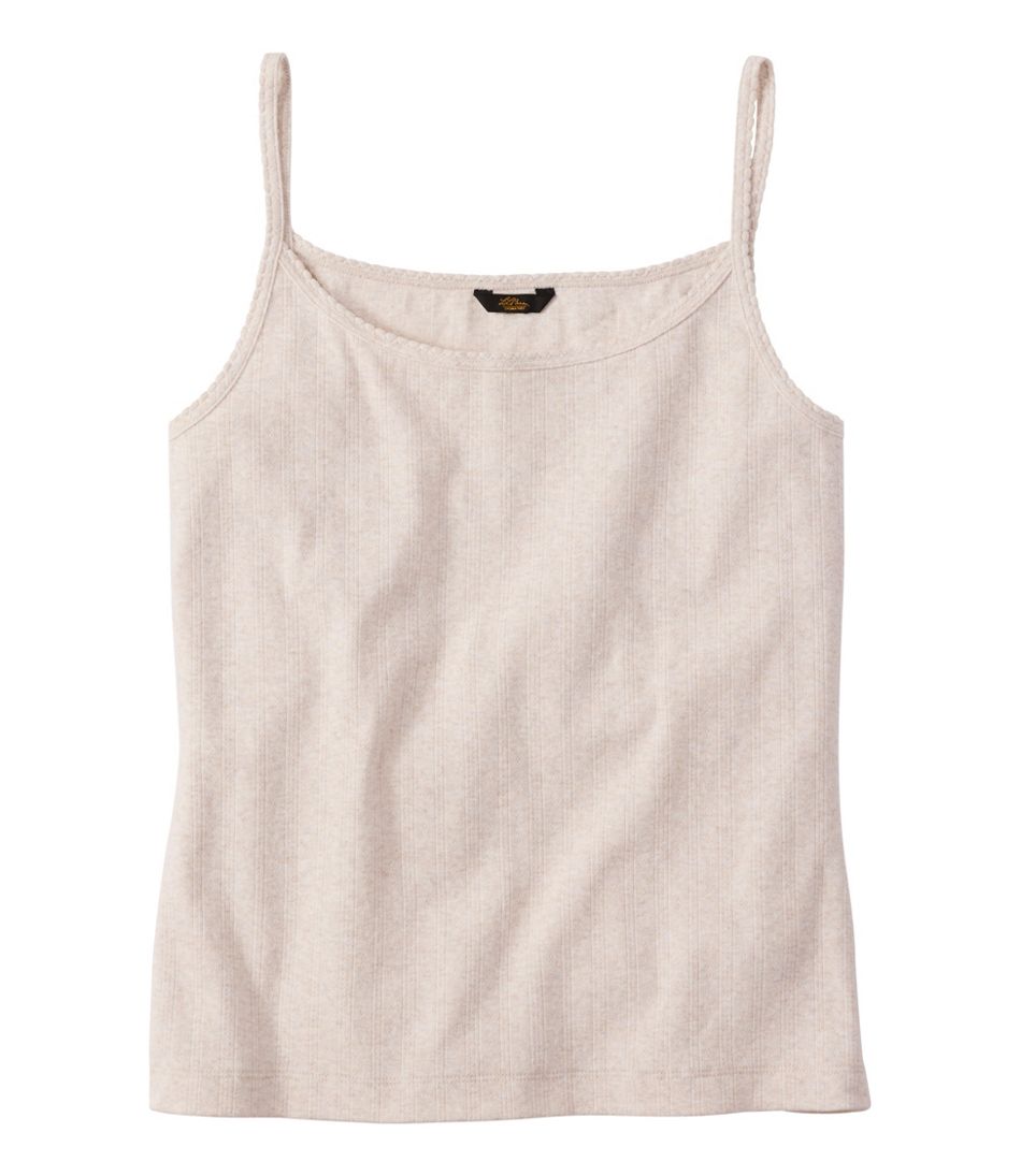 Women's Signature Premium Essential Pointelle Cami | L.L.Bean US