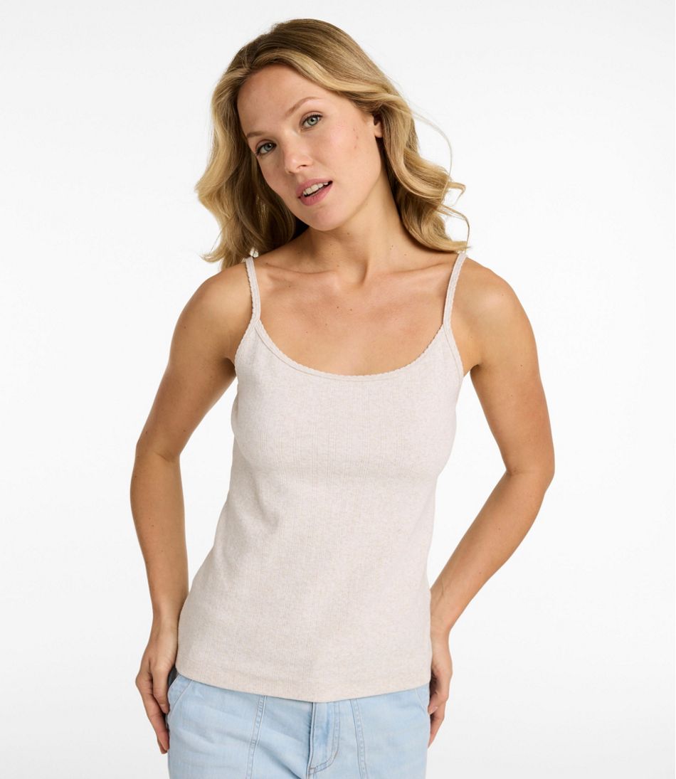 Women's Signature Premium Essential Pointelle Cami | L.L.Bean US