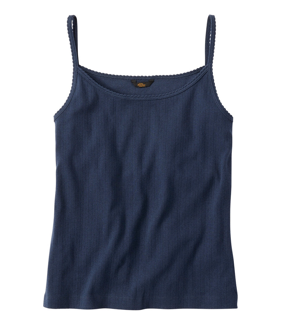 Women's Signature Premium Essential Pointelle Cami | L.L.Bean US