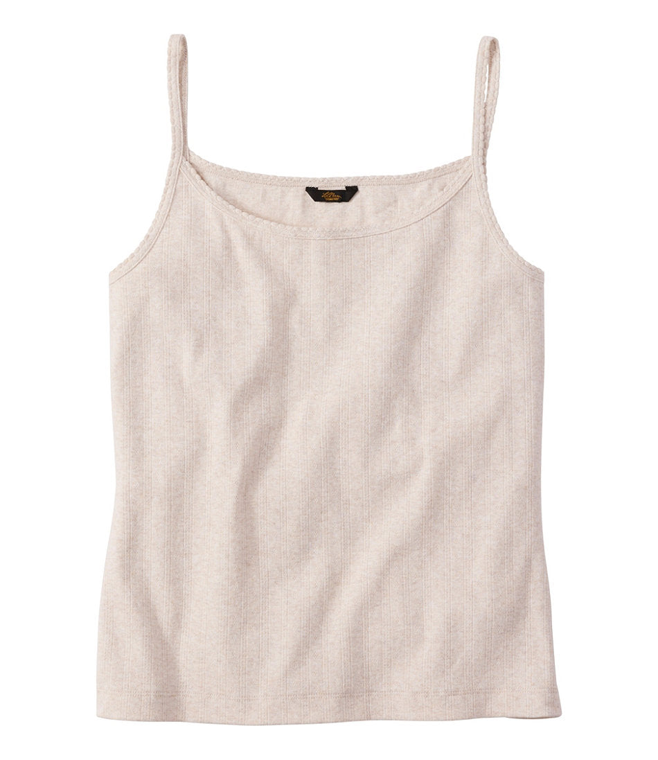 Women's Signature Premium Essential Pointelle Cami | L.L.Bean US
