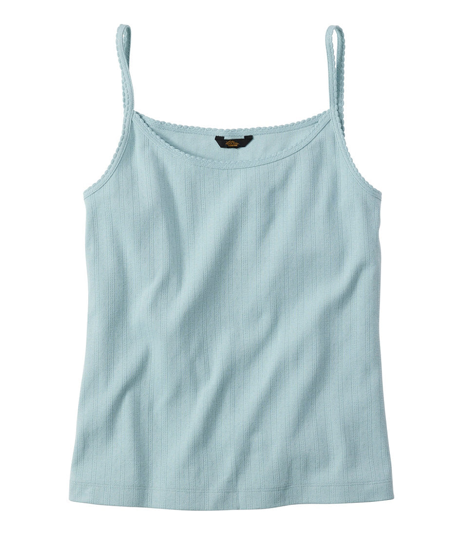 Women's Signature Premium Essential Pointelle Cami | L.L.Bean US
