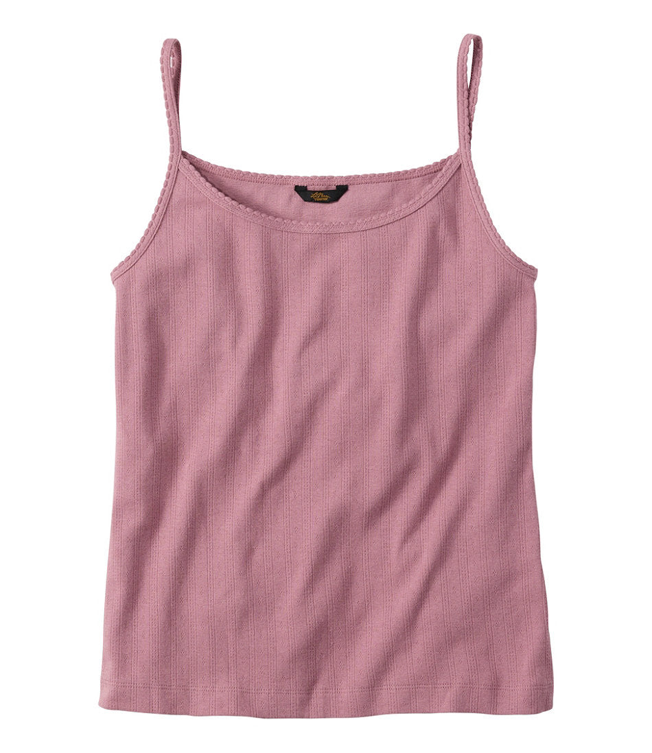 Women's Signature Premium Essential Pointelle Cami | L.L.Bean US