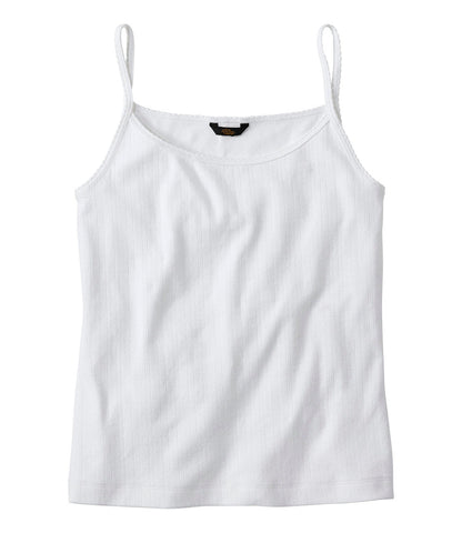 Women's Signature Premium Essential Pointelle Cami | L.L.Bean US