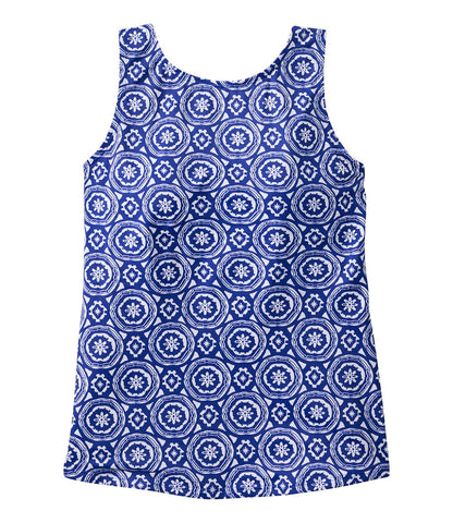 Women's BeanSport Highneck Tankini Top, Print | L.L.Bean outlet