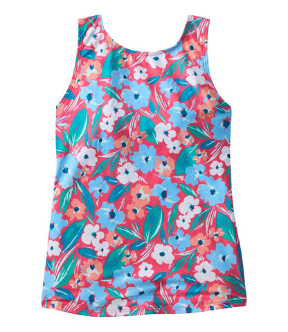 Women's BeanSport Highneck Tankini Top, Print | L.L.Bean outlet