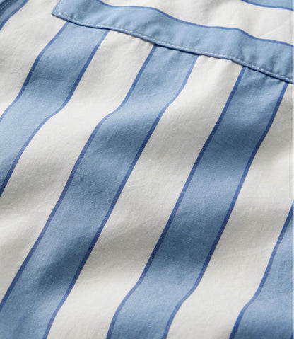 Women's Signature Premium Essential Poplin Shirt, Long-Sleeve Novelty Stripe | L.L.Bean discount