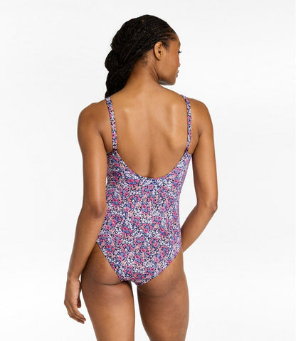 Women's Coastal Essential Scoop Tanksuit, Print | L.L.Bean sale
