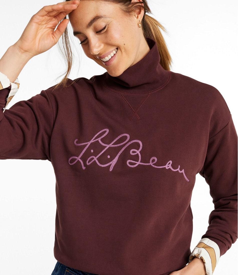 Signature Camp Sweatshirt, Mockneck Logo | L.L.Bean online