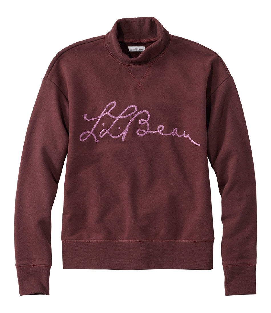 Signature Camp Sweatshirt, Mockneck Logo | L.L.Bean online