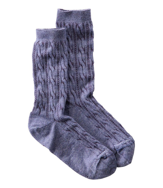Women's Smartwool Everyday Cable Crew Socks | L.L.Bean US
