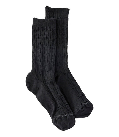 Women's Smartwool Everyday Cable Crew Socks | L.L.Bean US