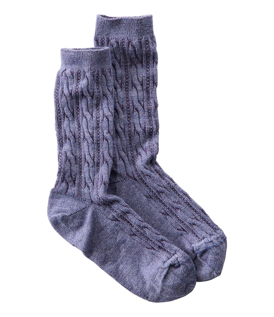 Women's Smartwool Everyday Cable Crew Socks | L.L.Bean US