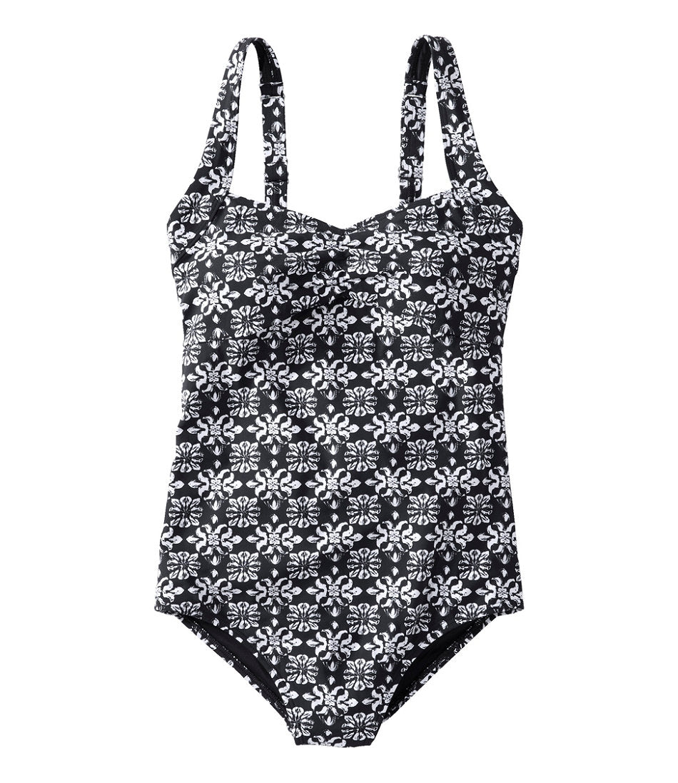 Women's Shaping Swimwear, Sweetheart Tanksuit Print | L.L.Bean discount