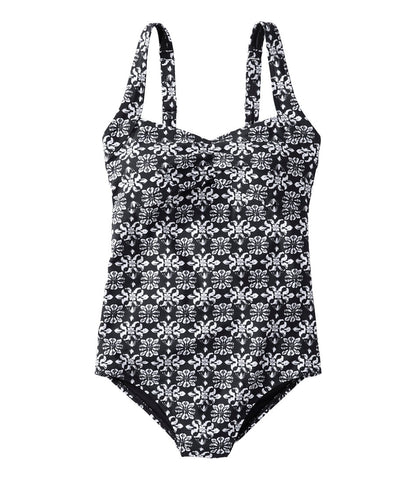 Women's Shaping Swimwear, Sweetheart Tanksuit Print | L.L.Bean discount
