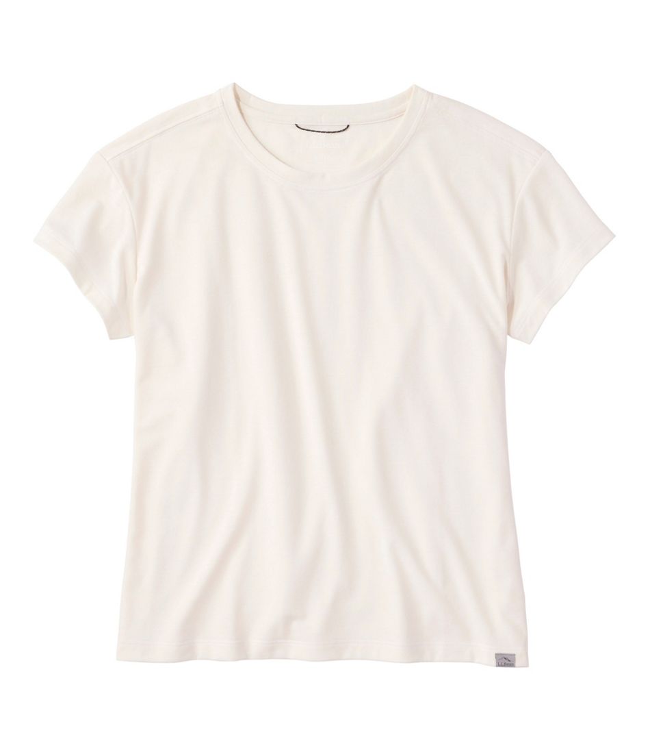 Women's Mountainside Crewneck Tee, Short-Sleeve | L.L.Bean online