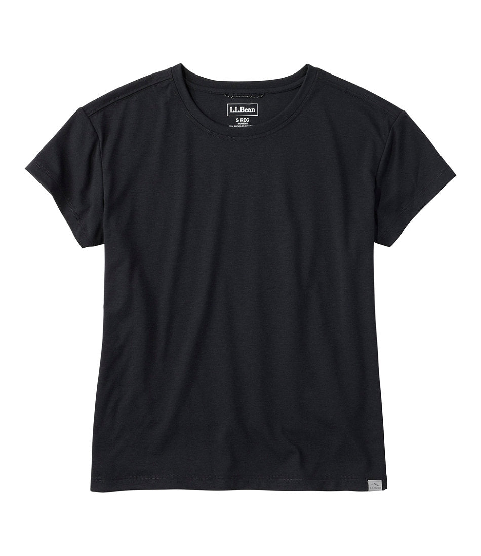 Women's Mountainside Crewneck Tee, Short-Sleeve | L.L.Bean online