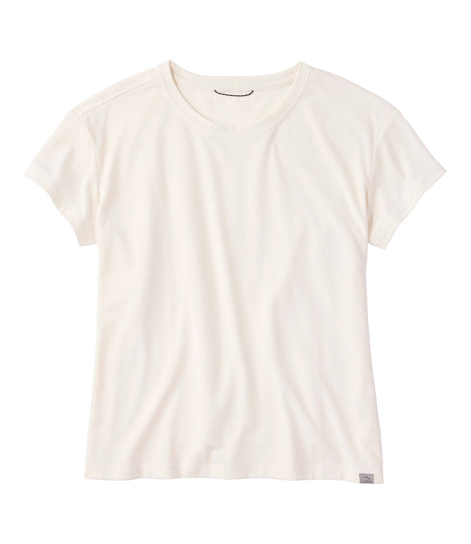 Women's Mountainside Crewneck Tee, Short-Sleeve | L.L.Bean online