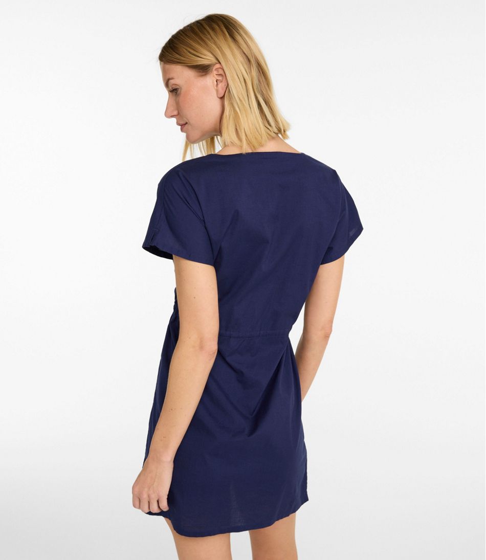 Women's Coastal Cotton Cover-Up Caftan | L.L.Bean for sale