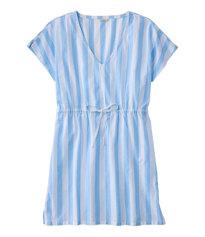 Women's Coastal Cotton Cover-Up Caftan, Print | L.L.Bean on sale
