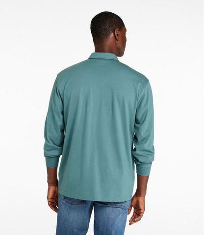 Men's Carefree Unshrinkable Polo, Long-Sleeve, Without Pocket | L.L.Bean online