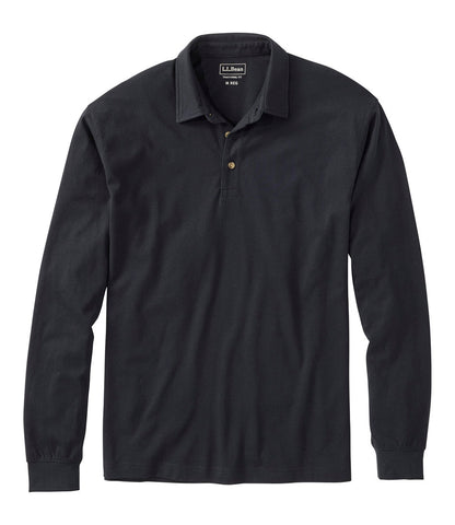 Men's Carefree Unshrinkable Polo, Long-Sleeve, Without Pocket | L.L.Bean online
