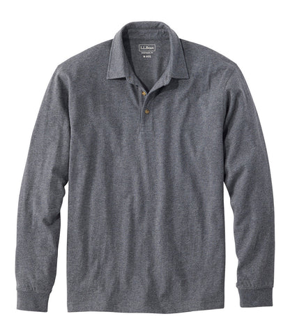 Men's Carefree Unshrinkable Polo, Long-Sleeve, Without Pocket | L.L.Bean online