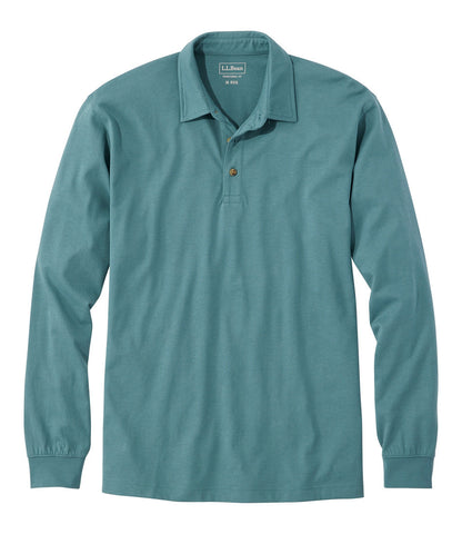 Men's Carefree Unshrinkable Polo, Long-Sleeve, Without Pocket | L.L.Bean online