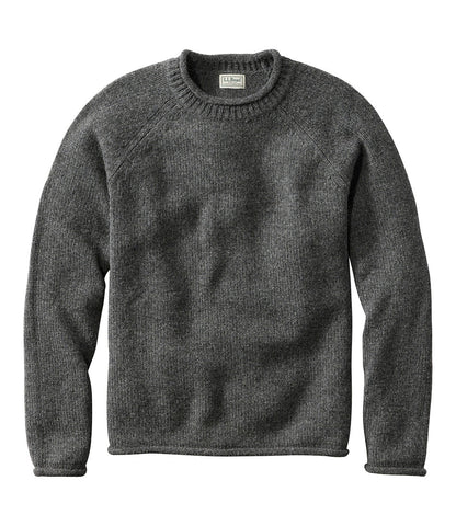 Men's Bean's Classic Ragg Wool Sweater, Rollneck | L.L.Bean outlet