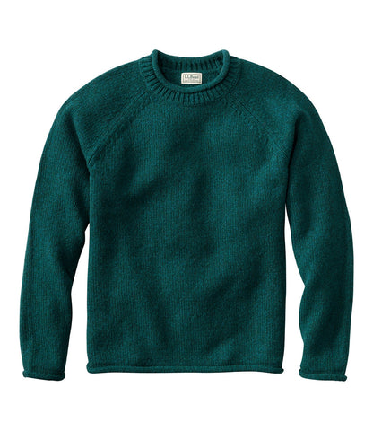 Men's Bean's Classic Ragg Wool Sweater, Rollneck | L.L.Bean outlet