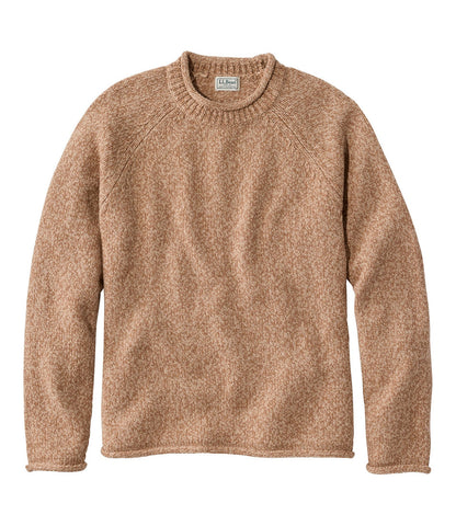 Men's Bean's Classic Ragg Wool Sweater, Rollneck | L.L.Bean outlet