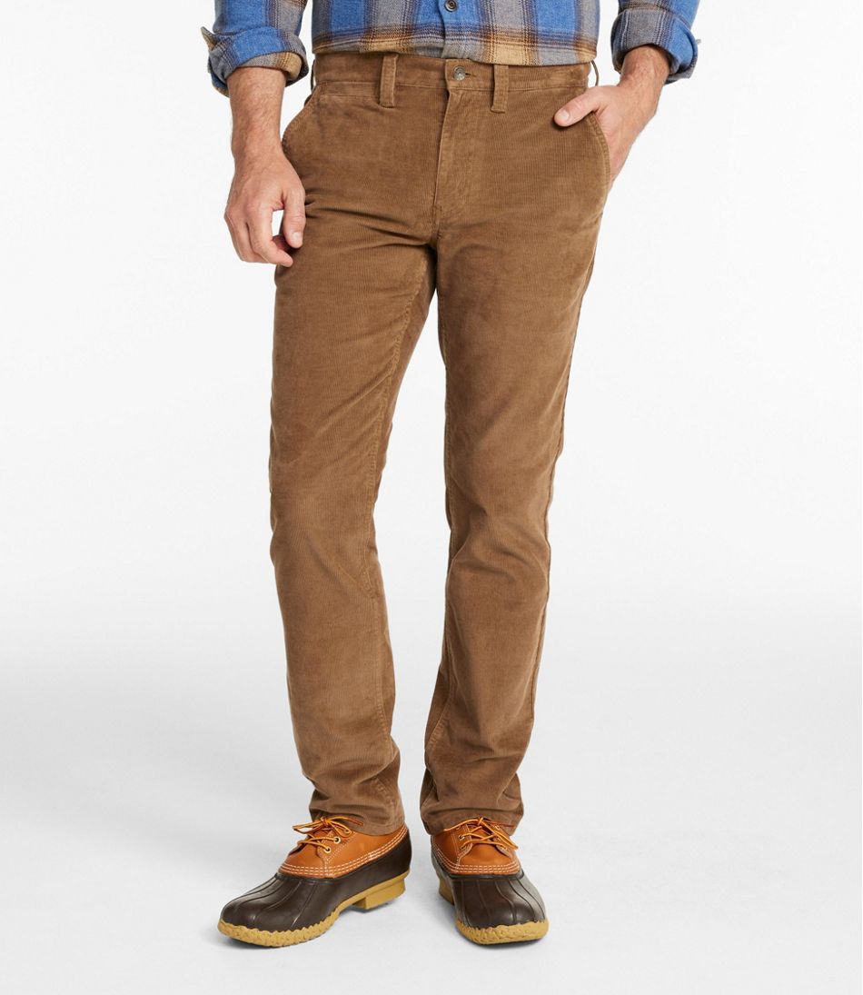 Men's BeanFlex® Corduroy Pants, Chinos, Standard Fit, Straight Leg | L.L.Bean online