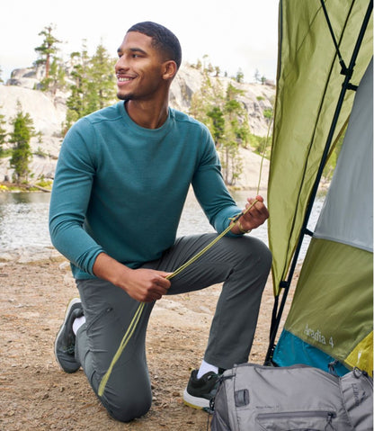 Men's Mountainside Micro Waffle Crew | L.L.Bean US