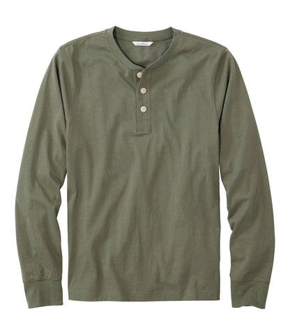 Men's Signature Northwoods Henley, Long-Sleeve | L.L.Bean outlet