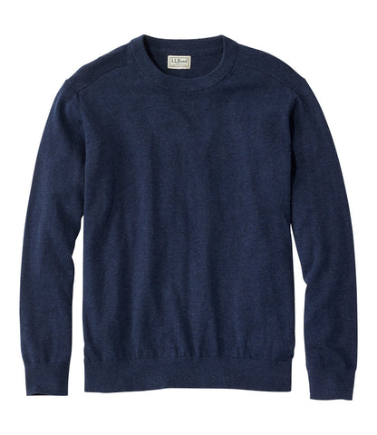 Men's All Seasons Cotton Blend Sweater, Crewneck | L.L.Bean online