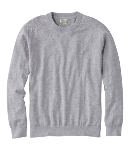 Men's All Seasons Cotton Blend Sweater, Crewneck | L.L.Bean online