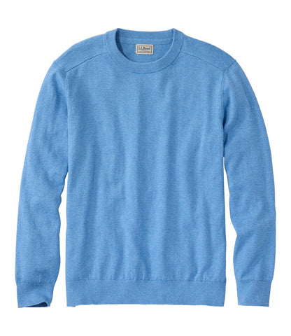 Men's All Seasons Cotton Blend Sweater, Crewneck | L.L.Bean online