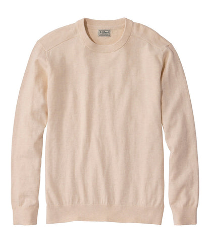 Men's All Seasons Cotton Blend Sweater, Crewneck | L.L.Bean online