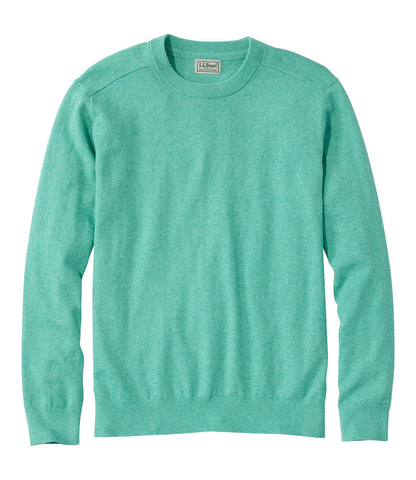 Men's All Seasons Cotton Blend Sweater, Crewneck | L.L.Bean online