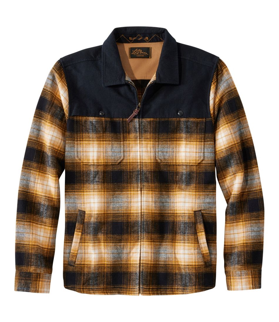 Men's Signature 1965 Chamois Cloth Stag Jacket, Plaid | L.L.Bean discount
