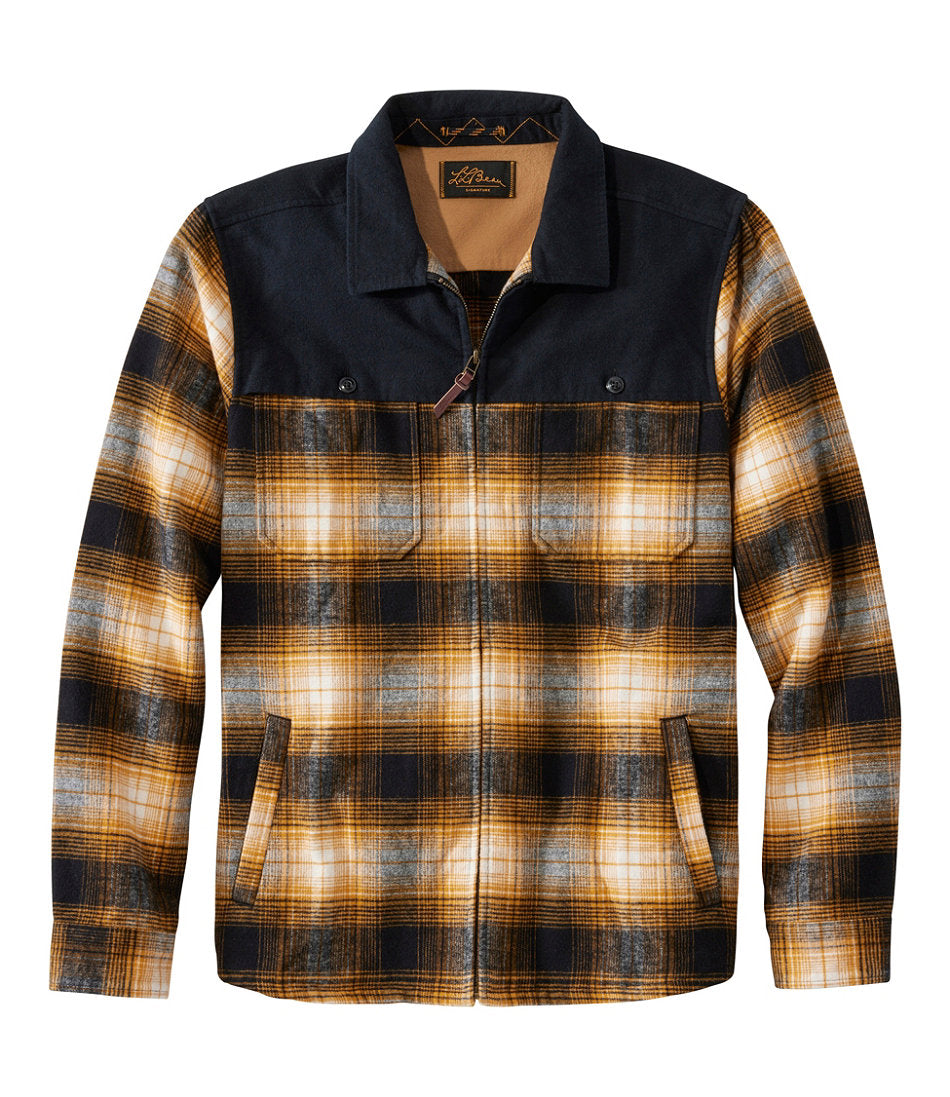 Men's Signature 1965 Chamois Cloth Stag Jacket, Plaid | L.L.Bean discount