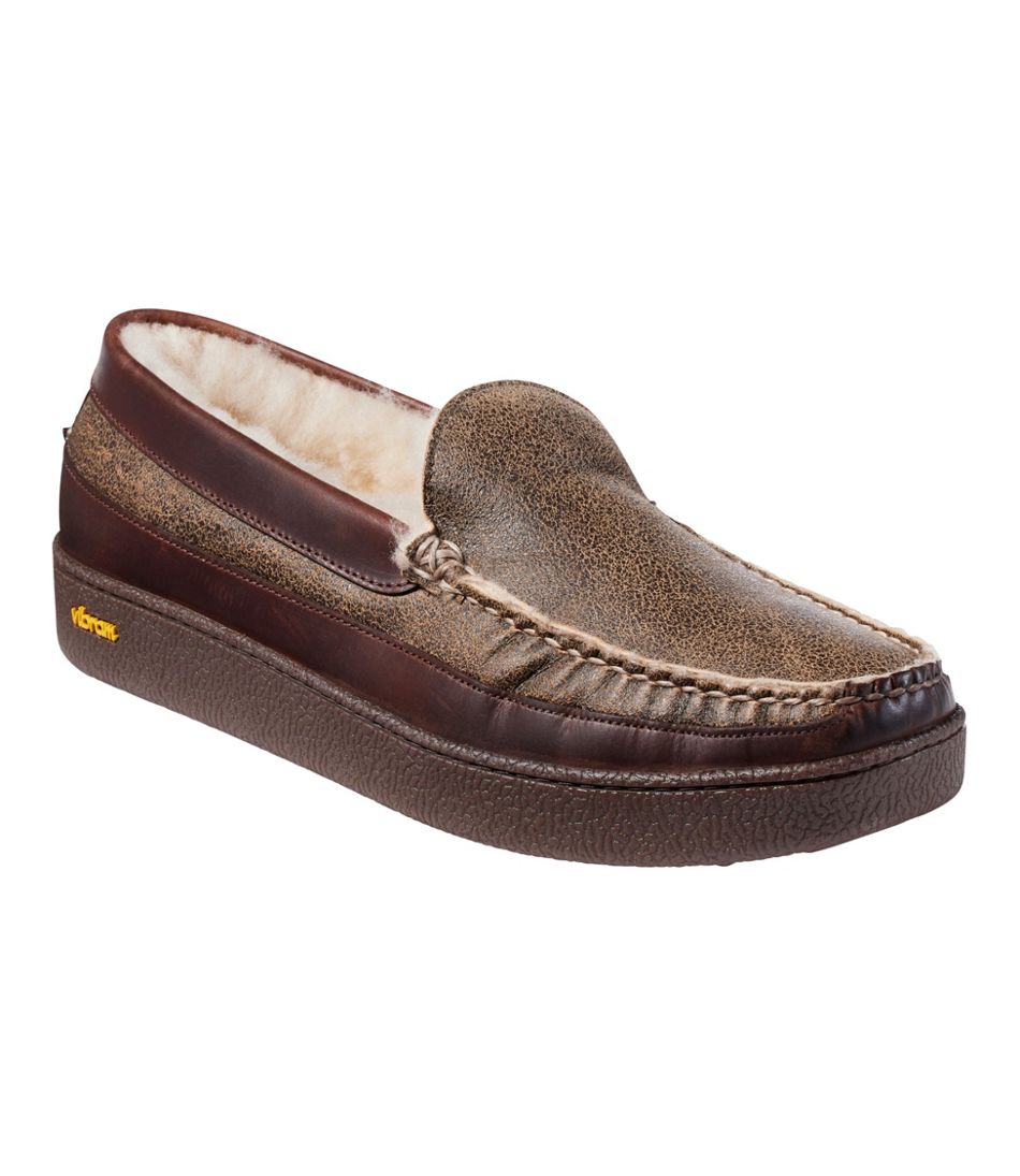 Men's Lodge Moc Vibram® Slippers, Shearling | L.L.Bean discount