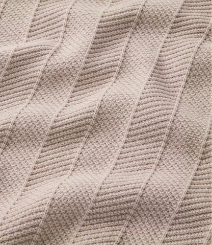 Men's Sunwashed Textured Cotton Sweater, Herringbone 1/4 Zip | L.L.Bean online