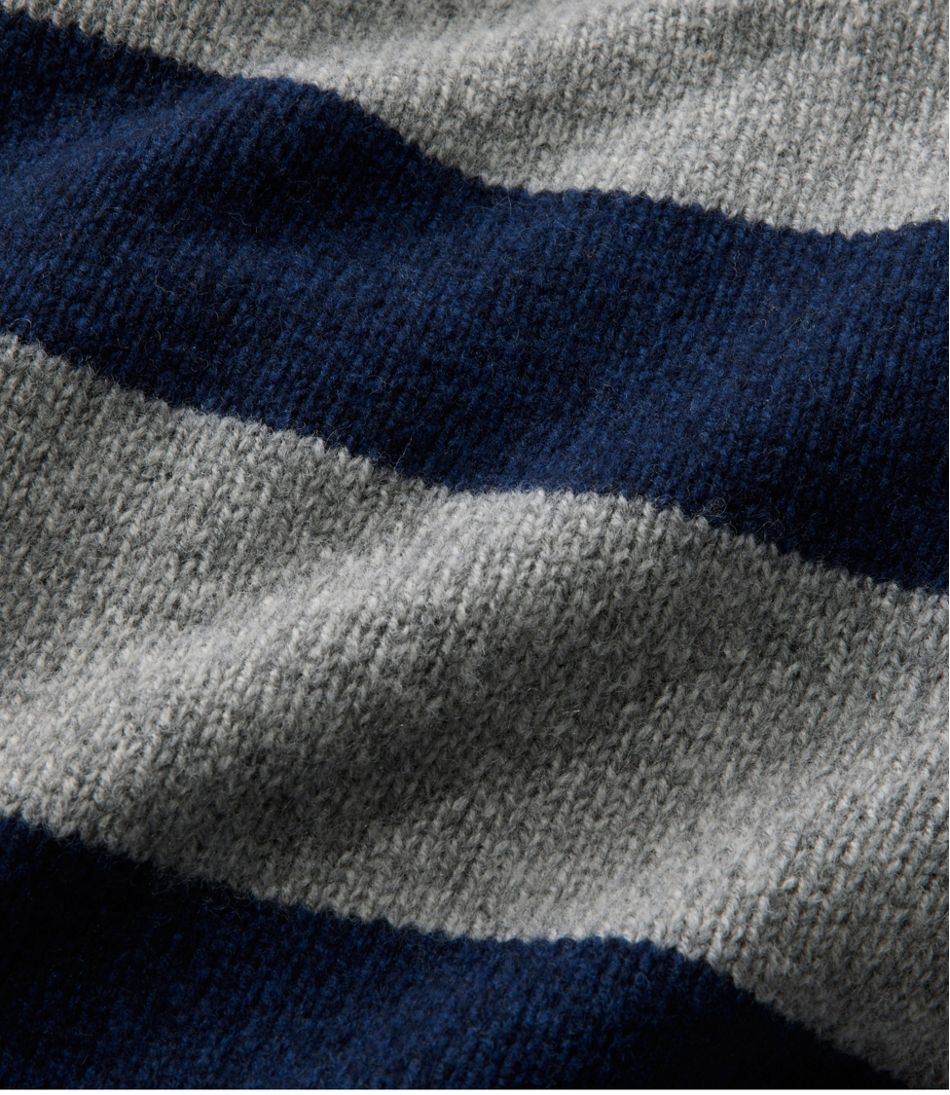 Men's Bean's Classic Ragg Wool Sweater, Rollneck, Stripe | L.L.Bean discount