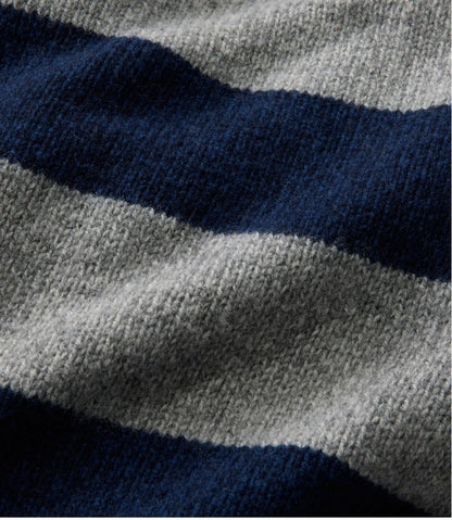 Men's Bean's Classic Ragg Wool Sweater, Rollneck, Stripe | L.L.Bean discount