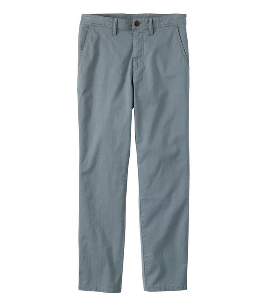 Men's Sunwashed Khaki Pants, Standard Fit, Straight Leg | L.L.Bean US